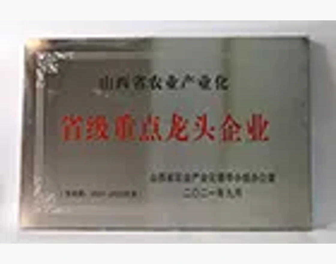山西屯汇省级重点龙头企业